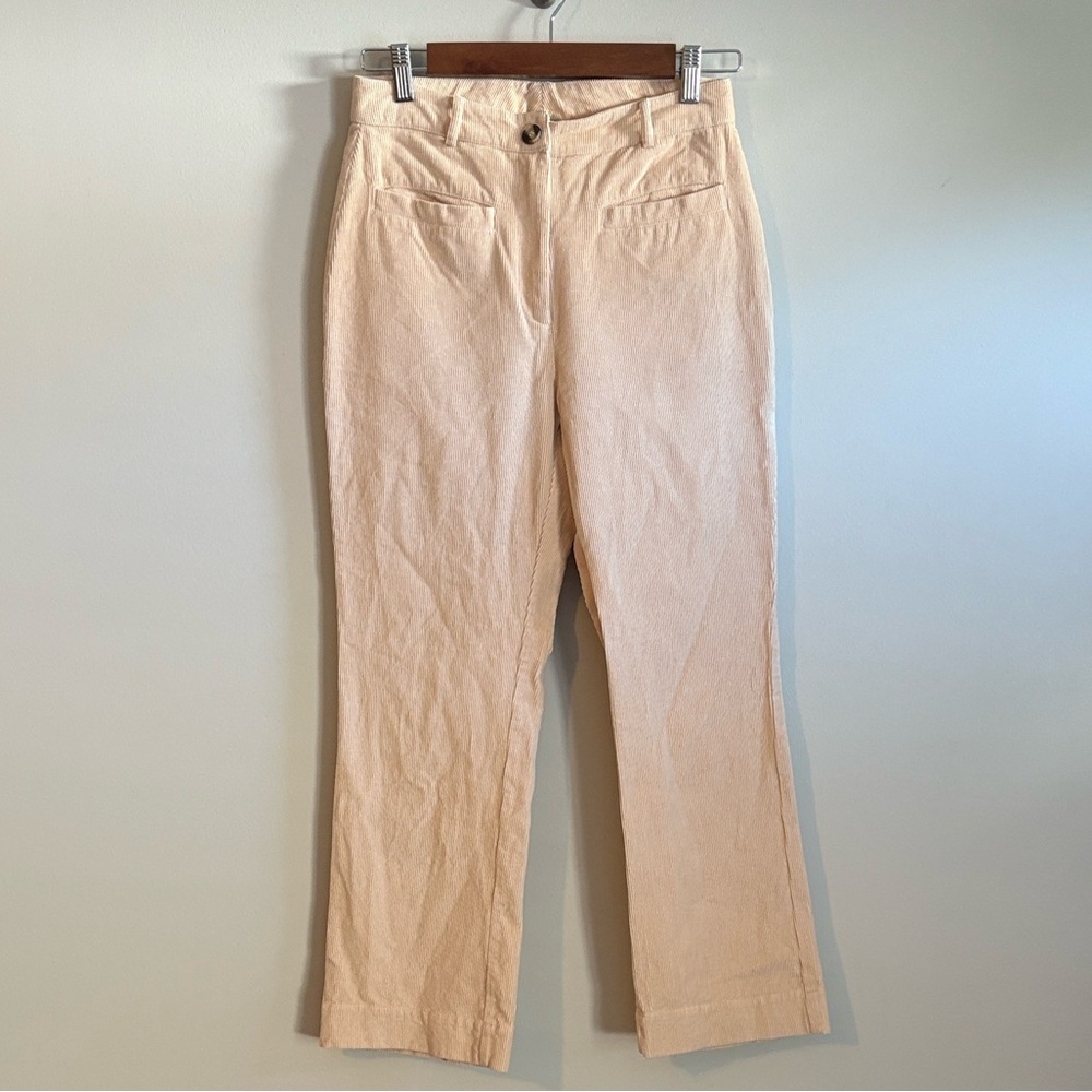 Cream Corduroy Pants